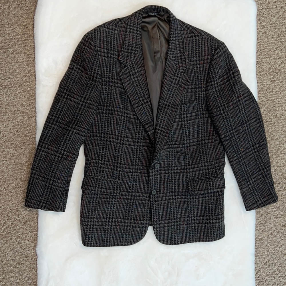 Vintage 1980s Wool Tweed Today’s Man Jacket